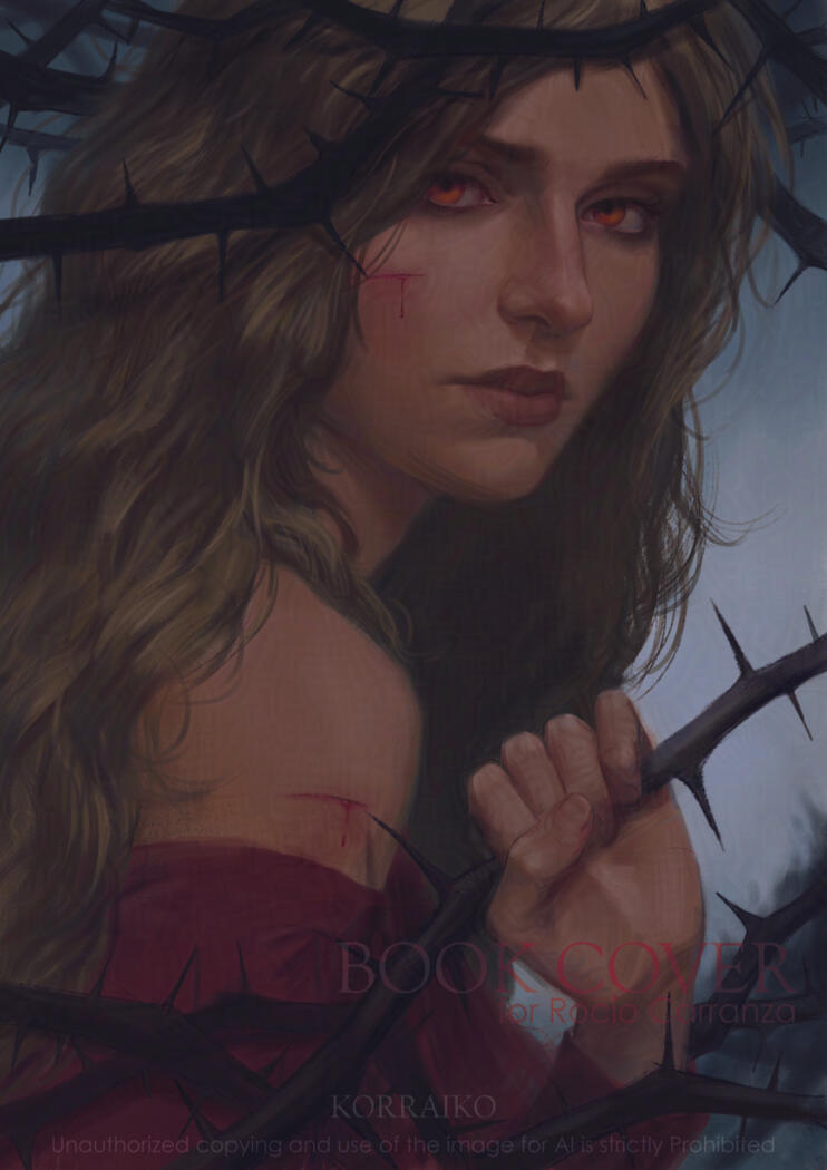 Book Cover for “Blood of the Blackthorn” by Rocio Carranza